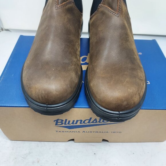 Blundstone MENS Antique Brown Chelsea Boot main image 6